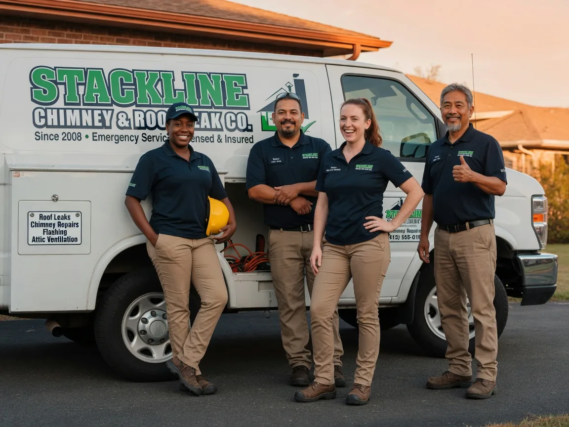 Chimney flashing repair company in Hoxie, KS